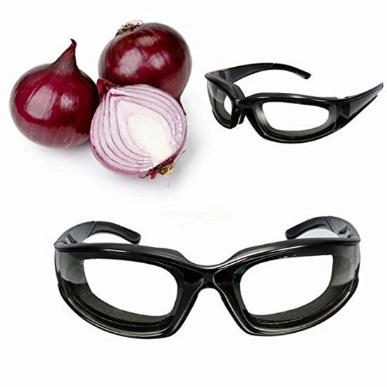 Protezione degli Occhi per la Sbiancatura degli Agli - Anti-Schegge - Nero - Protezione degli Occhi - Disegno Creativo - Ideale per i Cuochi - Modello: - Dimensioni: - Materiale: - Codice Prodotto: