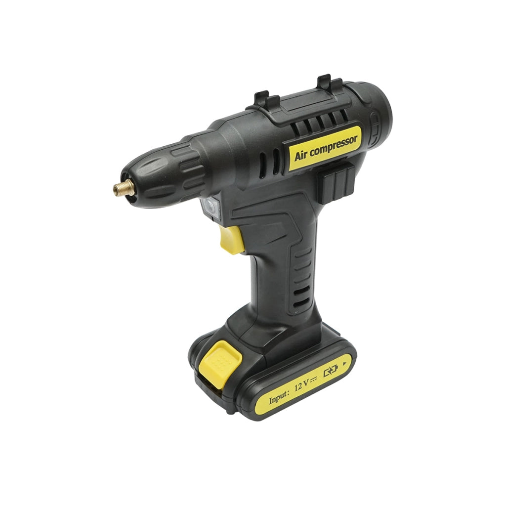 Compressore d'aria portatile digitale per auto 12V/120W, 150 PSI, illuminazione a LED, batteria agli ioni di litio da 2000 mAh Breckner Germany