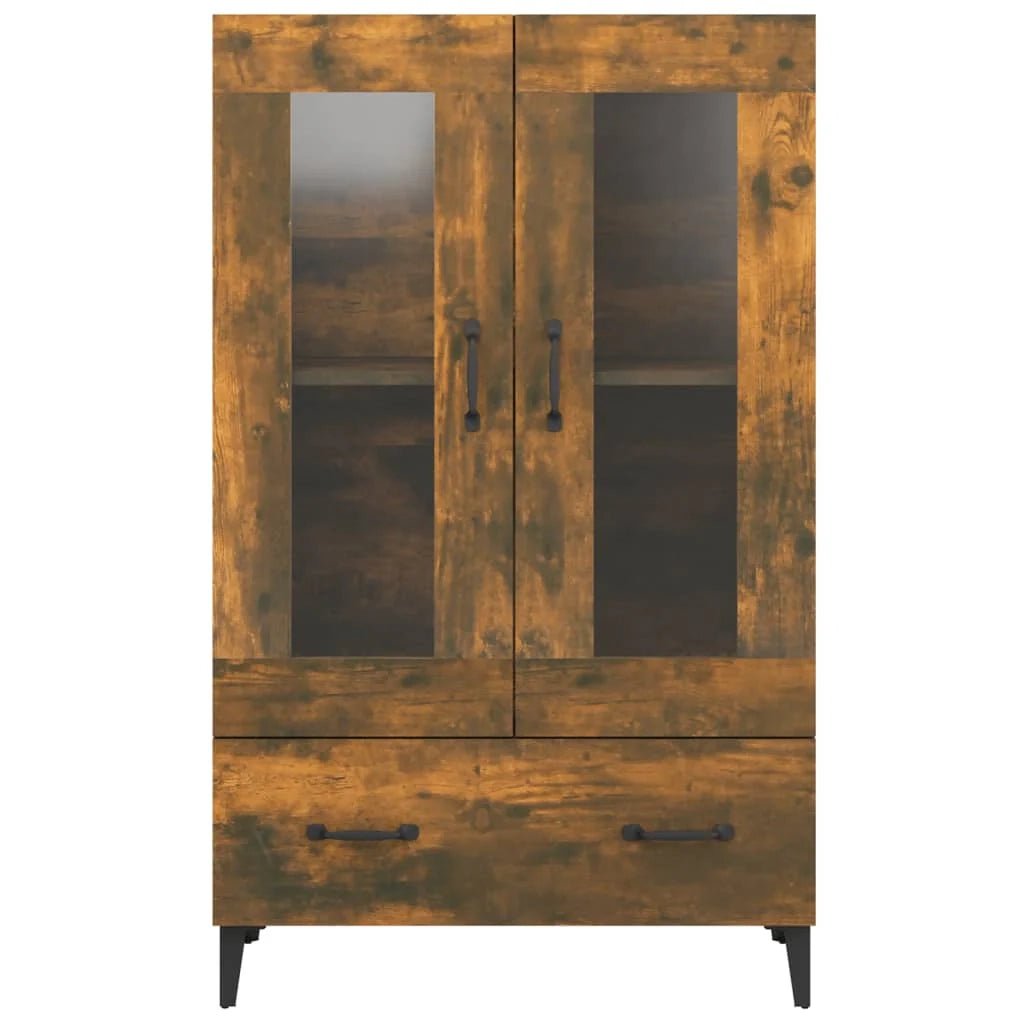 Buffet credenza cassettiera mobiletto mobile contenitore organizer cucina soggiorno salotto alto 70 x 31 x 115 cm legno ingegnerizzato marrone 02_0033552