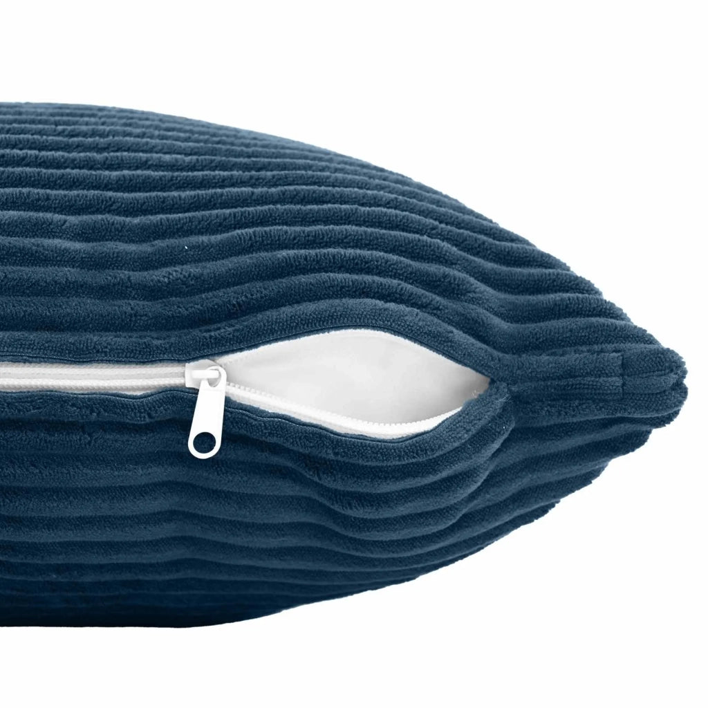 Federa 2 pcs HEERLEN Blu navy 40 x 60 cm corduroy 909223