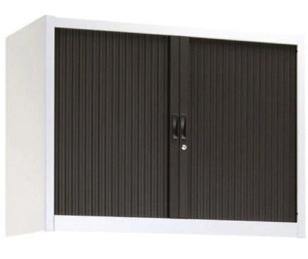 Armadio basso per archiviazione a serranda per ufficio cm. 120x47x69h