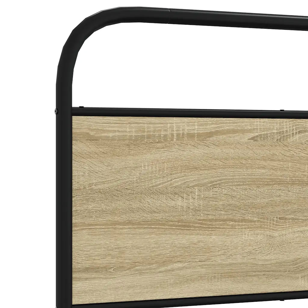 Giroletto senza Materasso Rovere Sonoma 140x200cm in Truciolato 4100447
