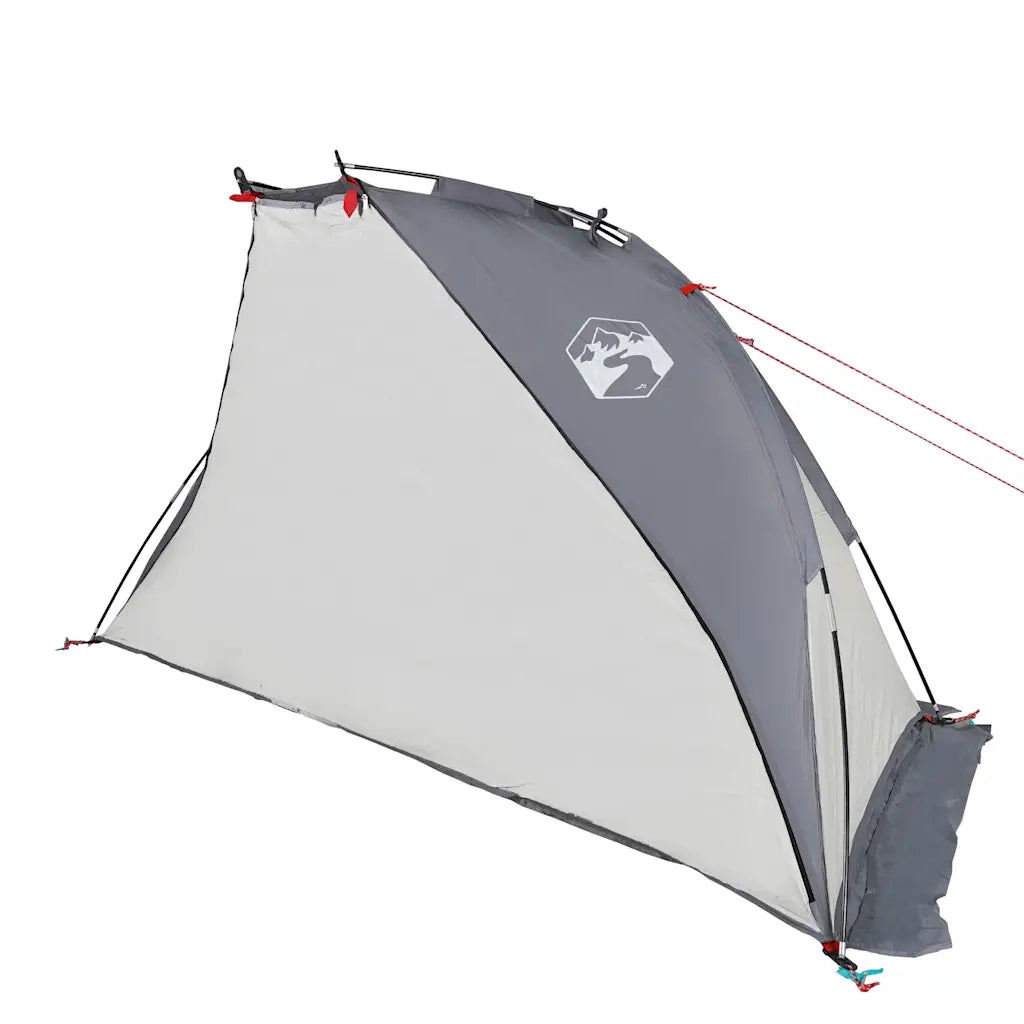 Tenda da Spiaggia-Tenda da campeggio Grigia 268x223x125 cm in Poliestere 185T