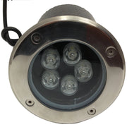 Trade Shop - Faretto Led Segnapassi Watt Giardino Ip65 Calpestabile Per Esterno Impermeabile - -bianco Freddo-5 Watt