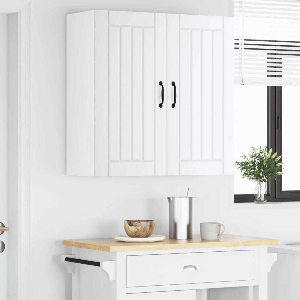 Armadietto a muro LUCCA Bianco 80 x 31 x 80 cm 885055