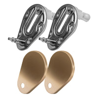 Vaso Wc Sospeso Rea Carlo Flat Brush Gold