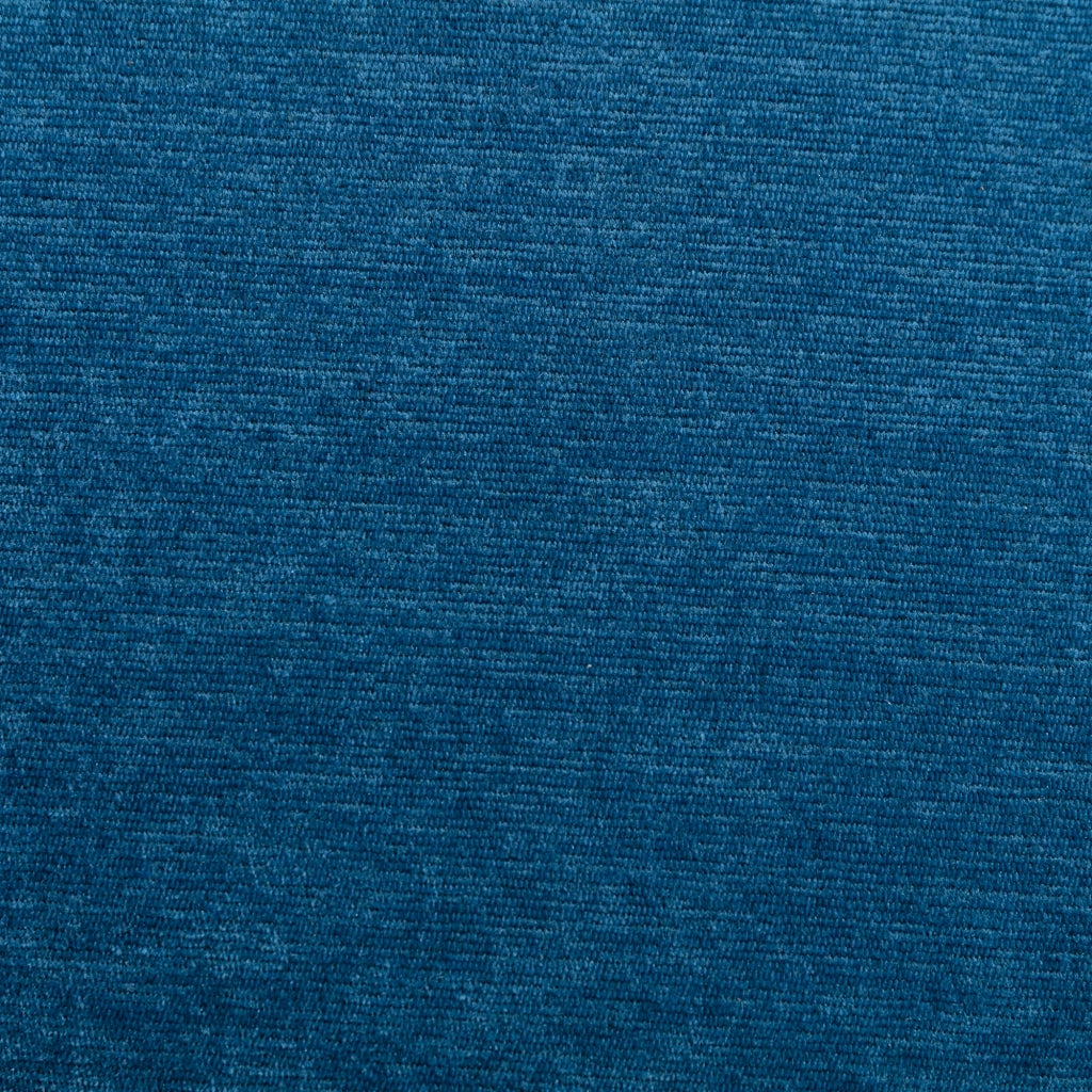 Divano letto modulare con schiuma ad alta densità e base a molle, seduta versatile in chenille blu per soggiorno