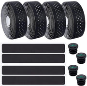 Nastro Adesivo Nero - Supporto per Nastro Adesivo - Nastro Adesivo Rotolo - Accessori per Bicicletta - Design Flessibile - Materiale Assorbente Impatti - Nastro per Guida Bicicletta