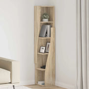 Mobile angolare Rovere Sonoma 27,5x27x140cm Legno multistrato 889867