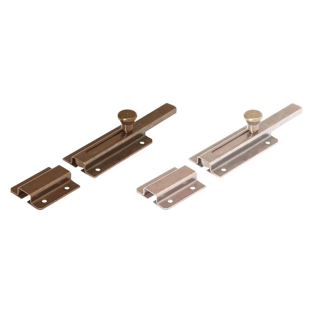 CATENACCIO TRASVERSALE RICOPERTO ART.215 mm 80 - acciaio bronzato- 20 pezzi  - ALDEGHI LUIGI