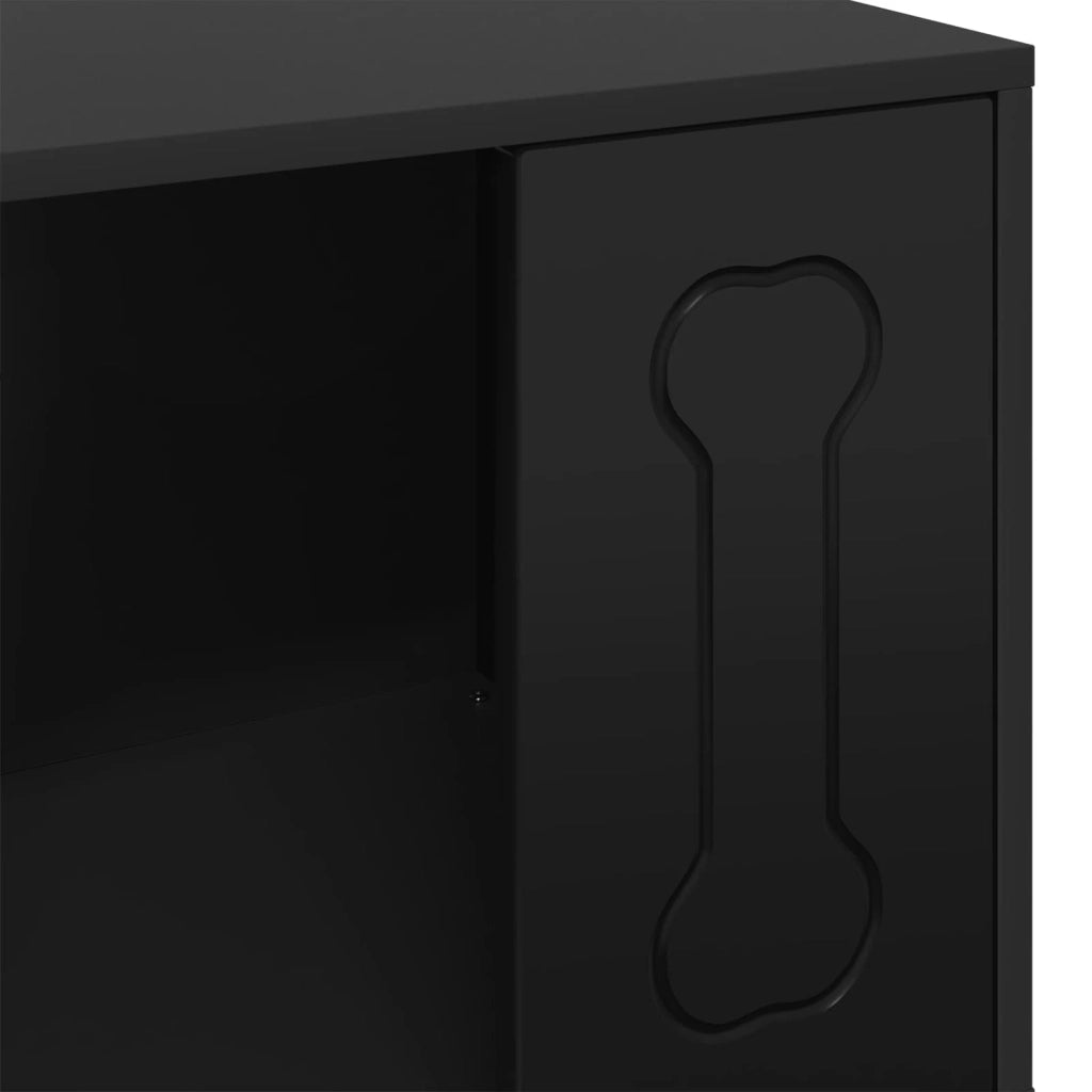 Cuccia per cani Nero 44 x 42 x 49 cm Legno multistrato CFW4357977