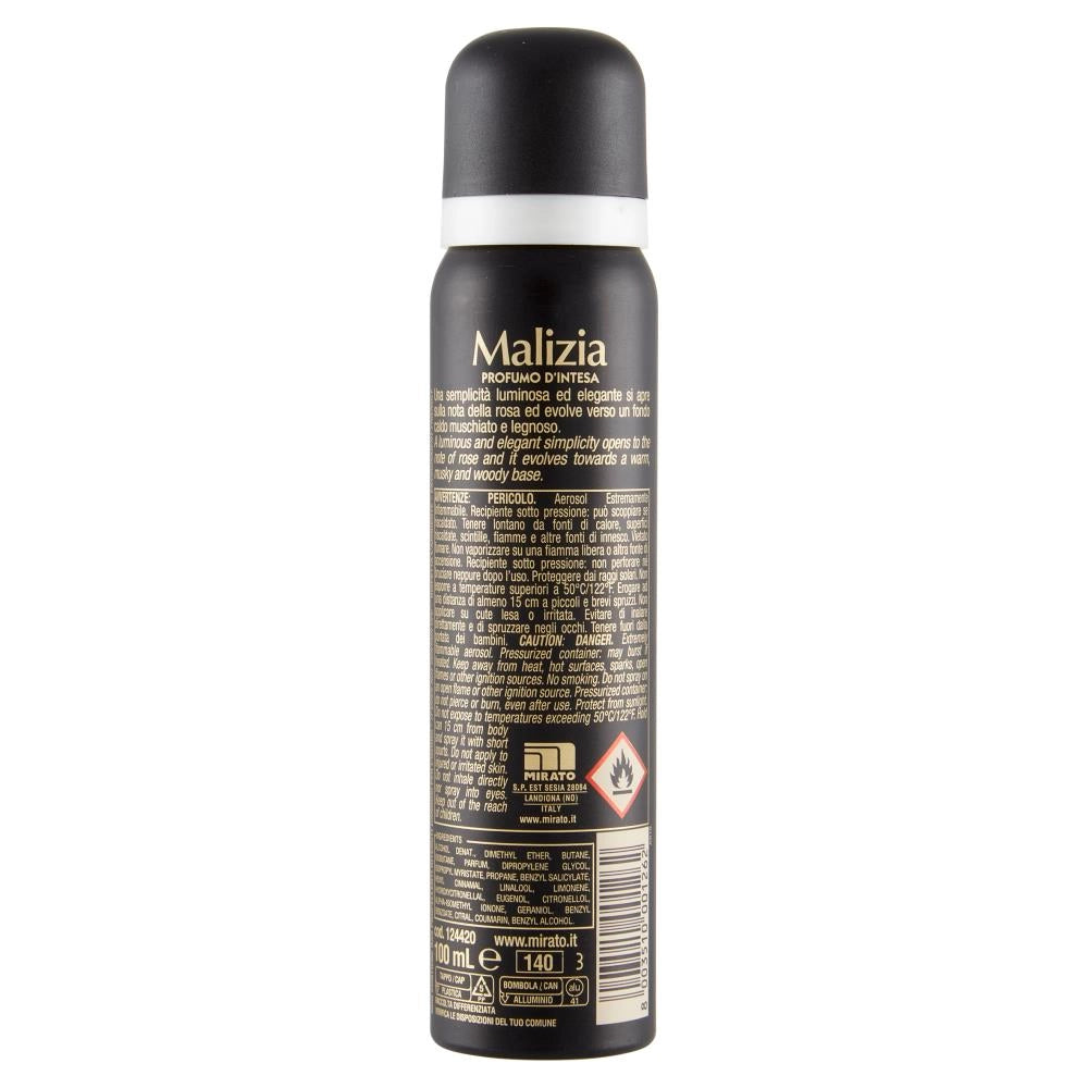 SET 12 PZ MALIZIA DEODORANTE SPRAY DONNA 100 ML TOUJOURS