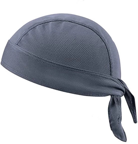 Cappuccio da Ciclista Assorbente di Sudore Cappuccio da Moto Cappuccio da Ciclista con Finitura Grezza