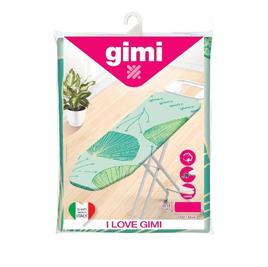 Gimi LOVE CopriAsse da Stiro Cotone Morbido Chiusura con Laccetto 38x120cm S/M
