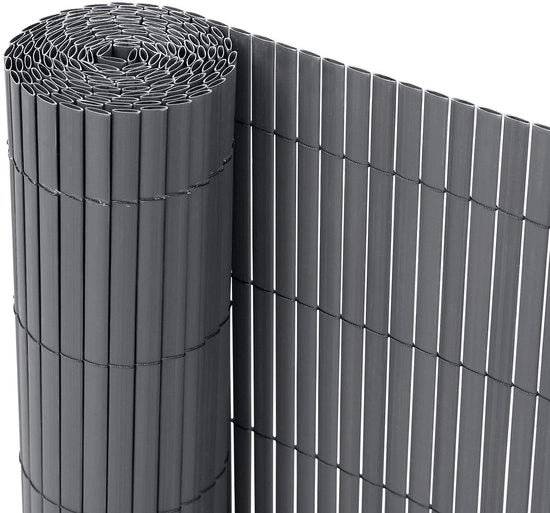 Schermo di Privacy Zonizzante per Giardino - 10 Metri - 90 cm di Altezza - Materiali PVC Resistenti al Tempo - Recinzione per Giardino