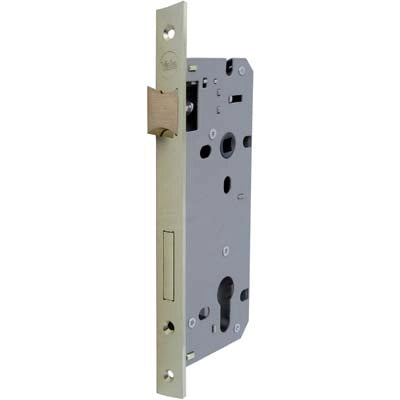 SERRATURA LEGNO INFILARE 52X YALE  B.Q OTTONATO F.MM 22 F.SAGOM M2+SCR+Q8 E.MM 35