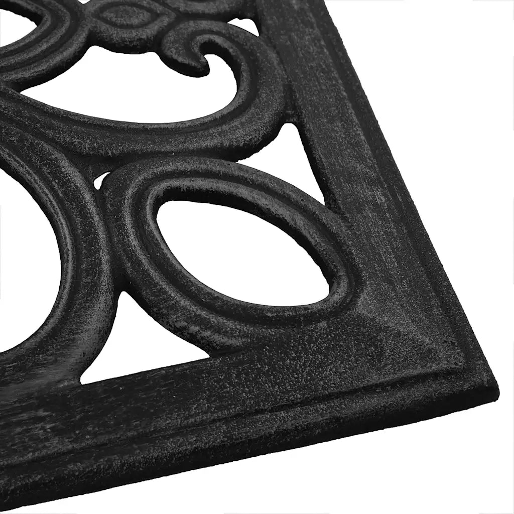 Base per Ombrellone Nera 47x47x33 cm in Ghisa cod mxl 61587