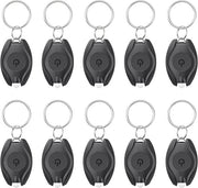Pacchetto da 10 pezzi di sospensioni chiave LED - Mini sospensioni chiave LED - 14 lumen - Portatile - Supereroi - Funziona con batterie - Adatto per passeggiate e illuminazione di emergenza