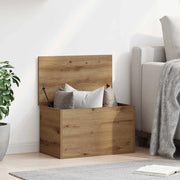 Scatola di Stoccaggio Rovere artigianale 60 x 35 x 35 cm 868703