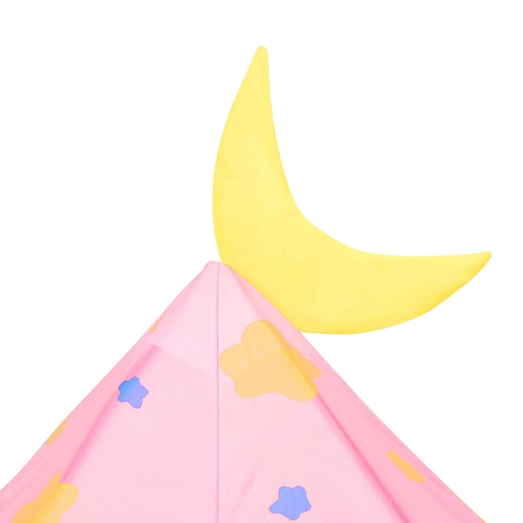 Tenda da gioco per bambini con 250 palline 301 x 120 x 128 cm rosa 02_0005190