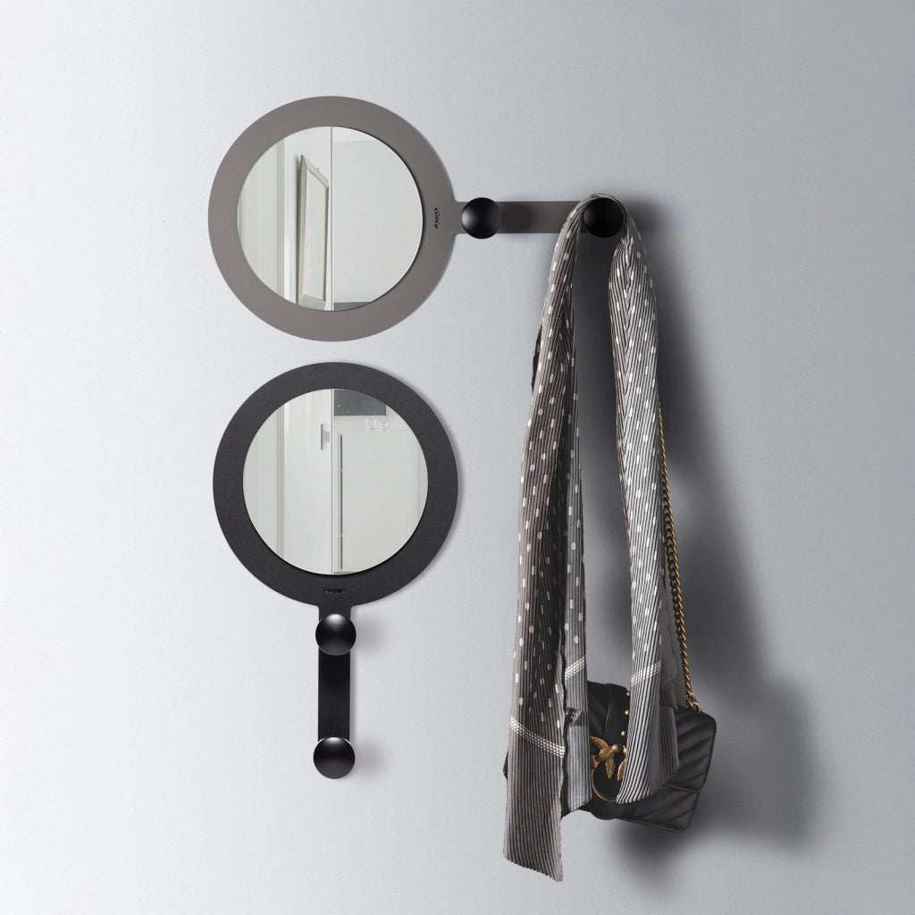 Specchio moderno da parete Riflesso & Appeso Petrolio