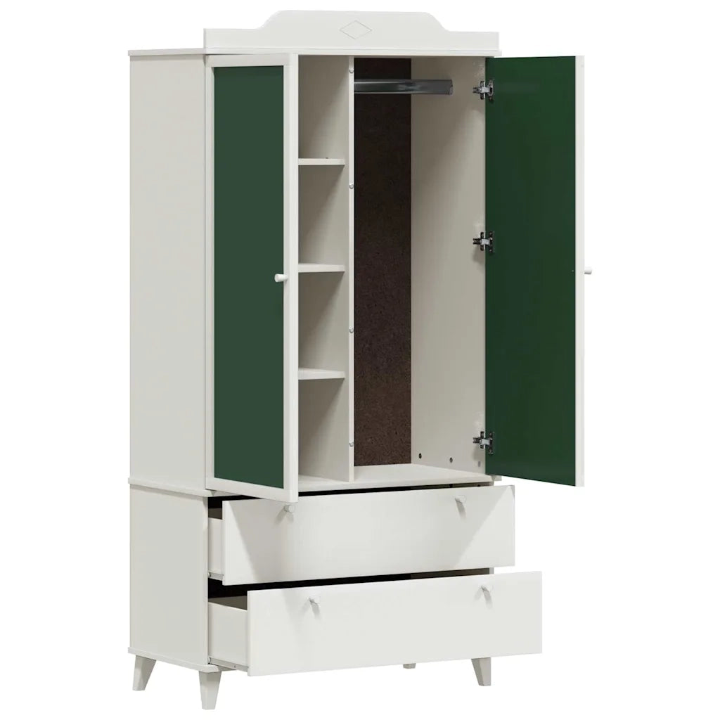 Armadio con Lavagna con cassetto ROROS Bianco 90 x 45 x 180 cm 42003036