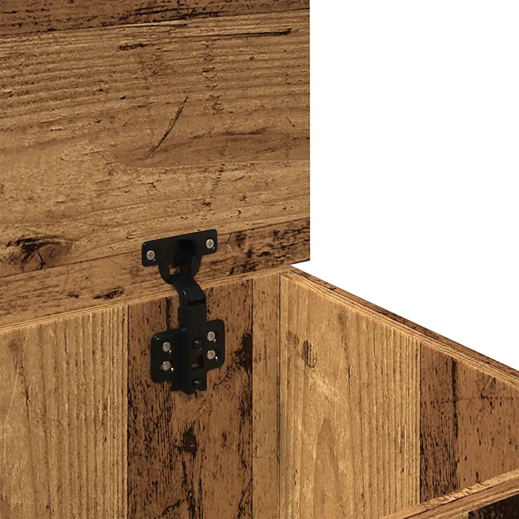 vidaXL Scatola Portaoggetti Legno Antico 70x40x38 cm Legno Multistrato