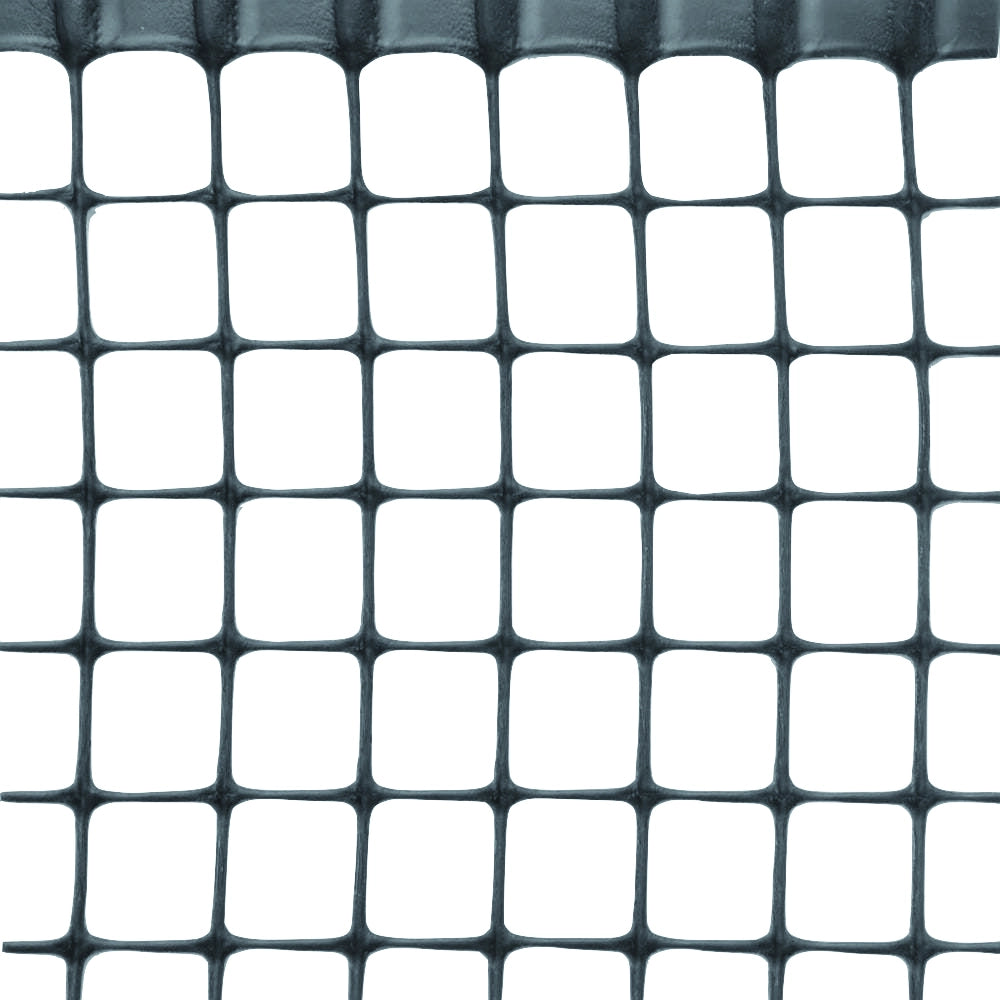 RETE IN PLASTICA QUADRANET X BALCONI maglia  mm.10x10 rotolo mt.50 H. cm. 100 - Antracite