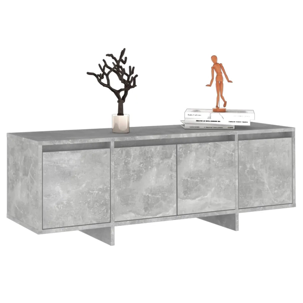 Mobile TV Grigio Cemento 120x30x40,5 cm in Truciolato 809579