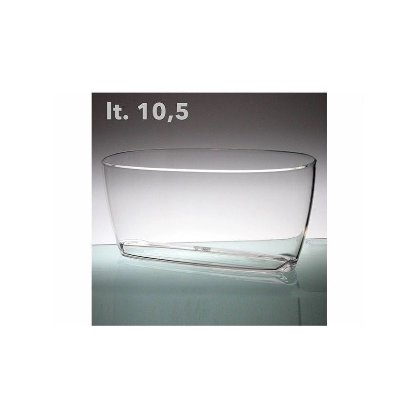 BREVETTI WAF690037 Secchiello Portabottiglie in Plexiglass per 5 Bottiglie o 1 Jeroboam colore Trasparente