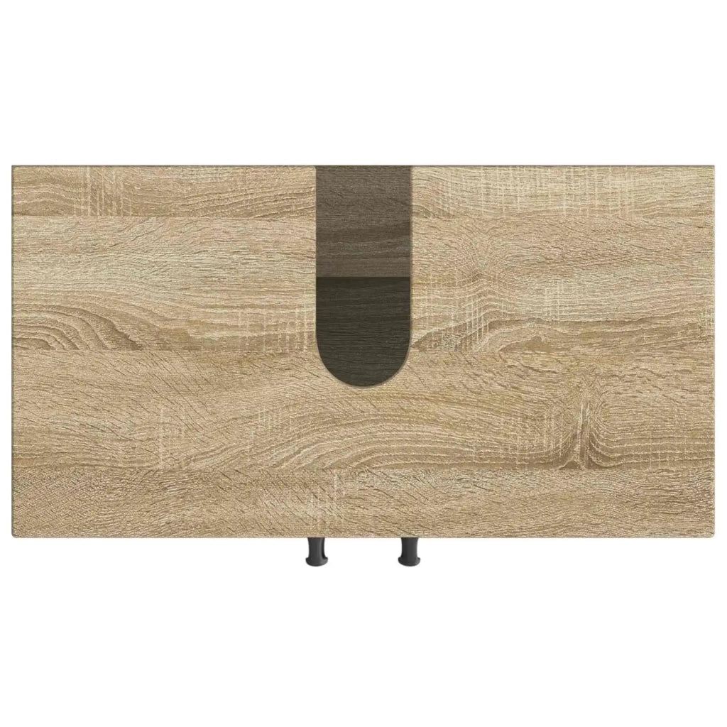 Armadio per Lavabo da Bagno HOORN Rovere Sonoma 897227