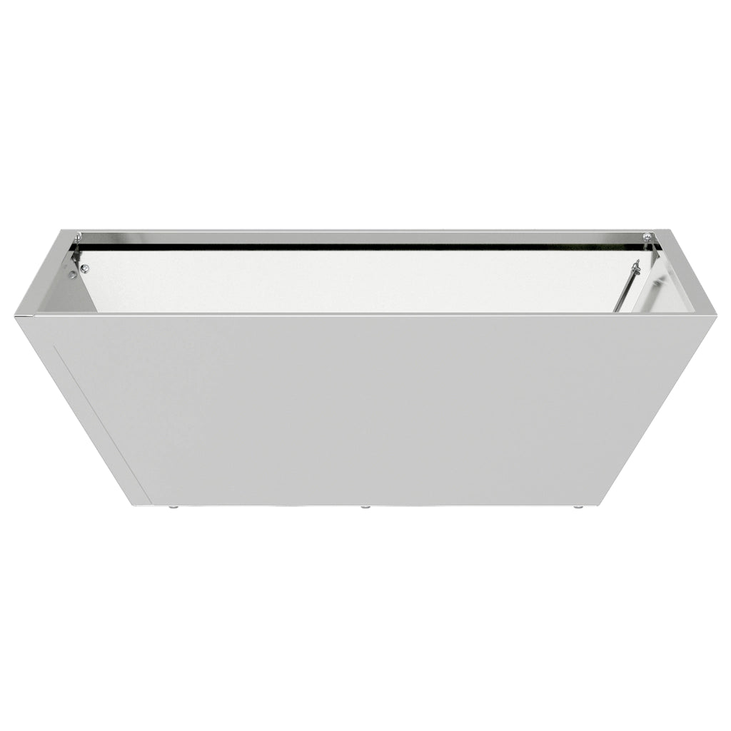 Fioriera in Acciaio Acciaio zincato 50 x 50 x 15 cm Resistente