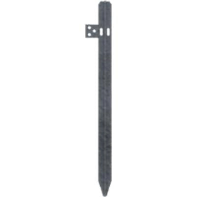 PALETTO DISPERSORE ZINCATO + PIASTRA  SEZIONE A CROCE MM 50X50X5 H.CM 150