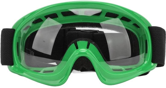 Goggles per Bambini - Visiera con Motore - Leggera - Impermeabile - Protezione UV - Regolabile - Comoda con Cuscino di Spugna - Goggles da Sci