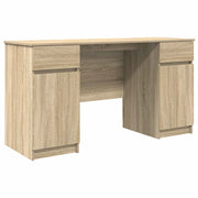 Scrivania | Tavolo da Ufficio rovere sonoma 140 x 49 x 76 cm Legno multistrato