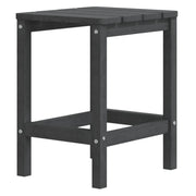 Tavolo da Giardino | Tavolino da esterno Adirondack Antracite 38x38x46 cm HDPE