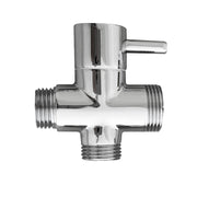 Deviatore colonna doccia ottone cromato universale cromato adattatore