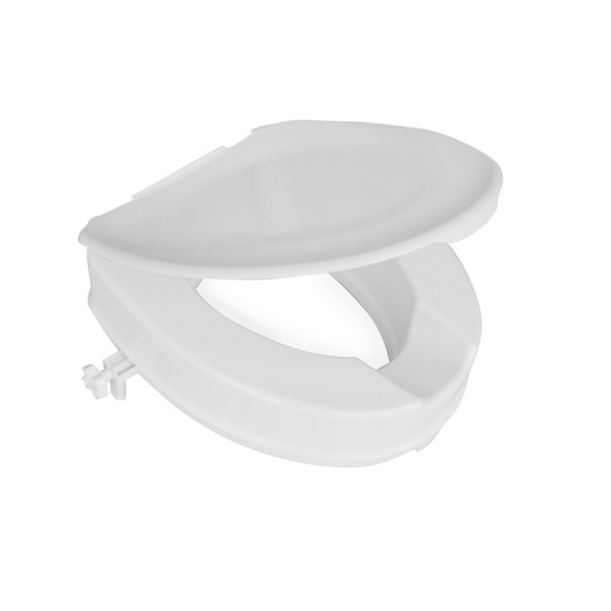 Ciambella alzawater universale rialzata con coperchio VICTOR cm 10 antibatterico