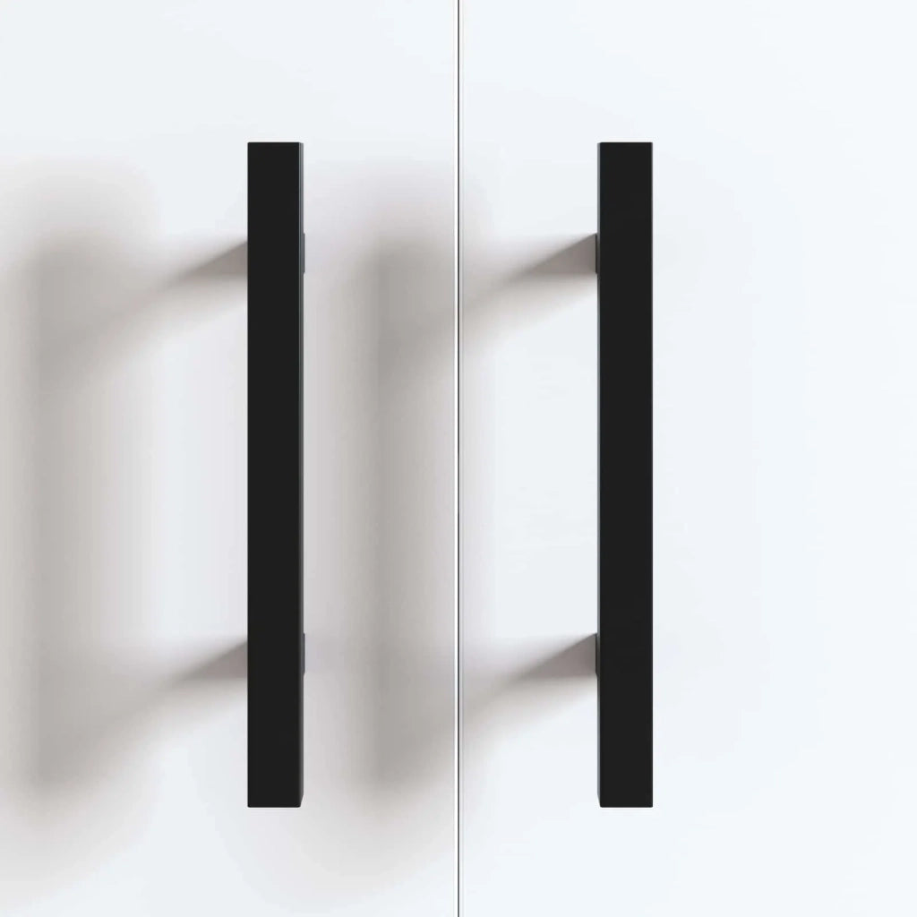 Maniglia per Armadio 12 pz Nero 150 x 12,3 x 35,2 mm CFW6669425