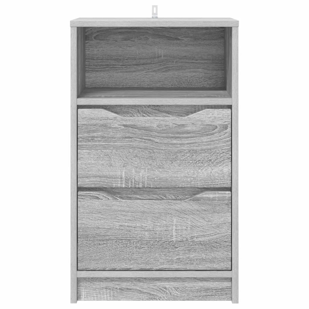 Comodini 2 pcs Grigio Sonoma 40 x 30 x 467 cm Legno multistrato 888920