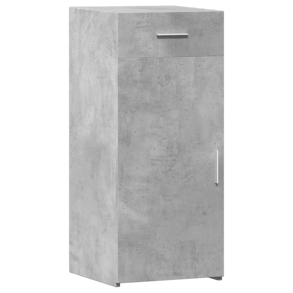 Credenza | Madia | Buffet da pranzo | Armadio da pranzo Grigio Cemento 40x42,5x93 cm in Legno Multistrato