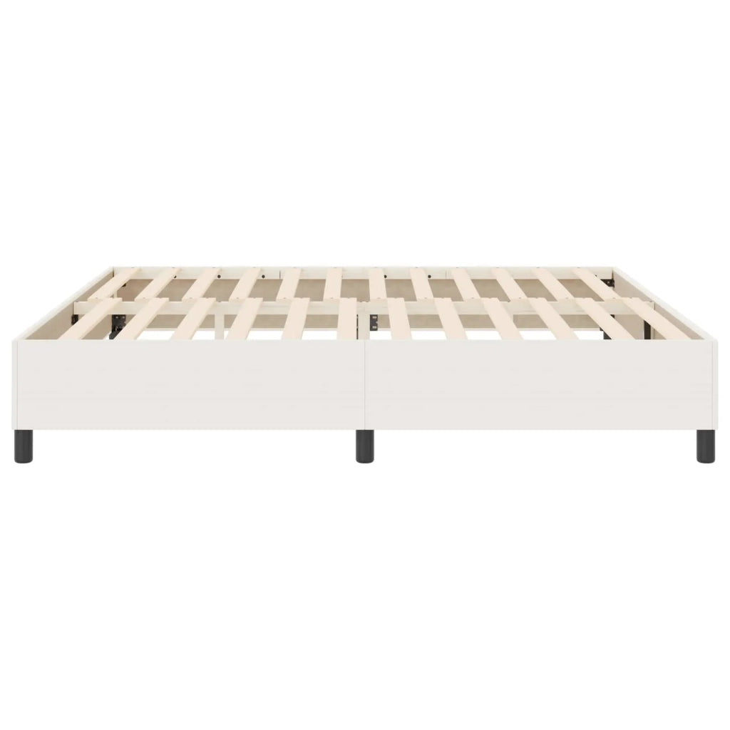 Struttura letto piattaforma Crema 200 x 200 cm Tessuto in Cords 3337429