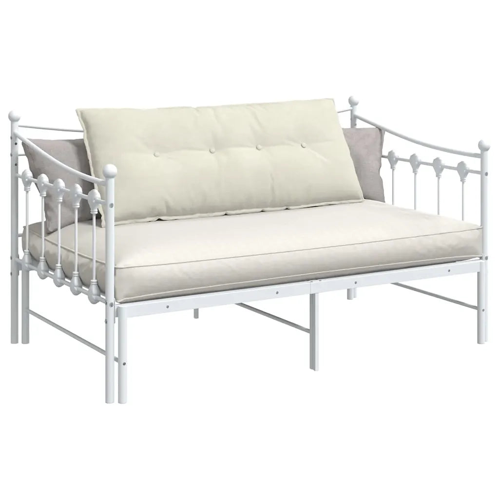 Cuscino per Schiena | Cuscino dorsale Crema 120 x 50 cm Tessuto in Cords