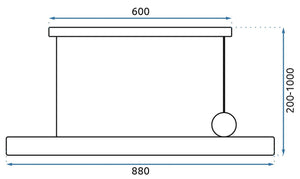 Lampada Led APP969-1CP