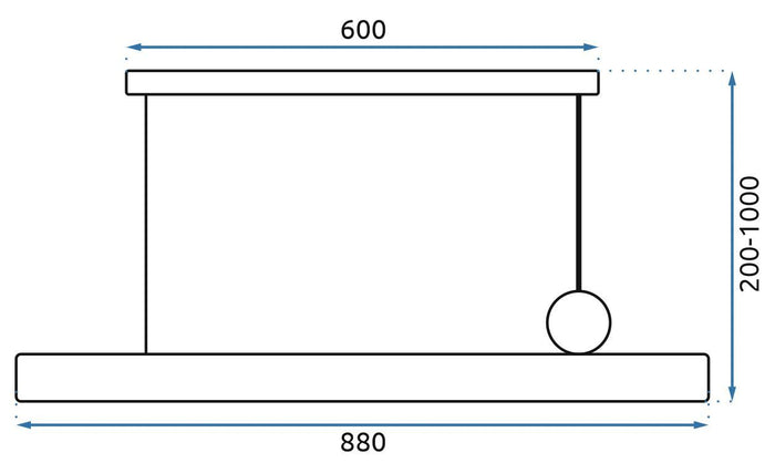 Lampada Led APP969-1CP
