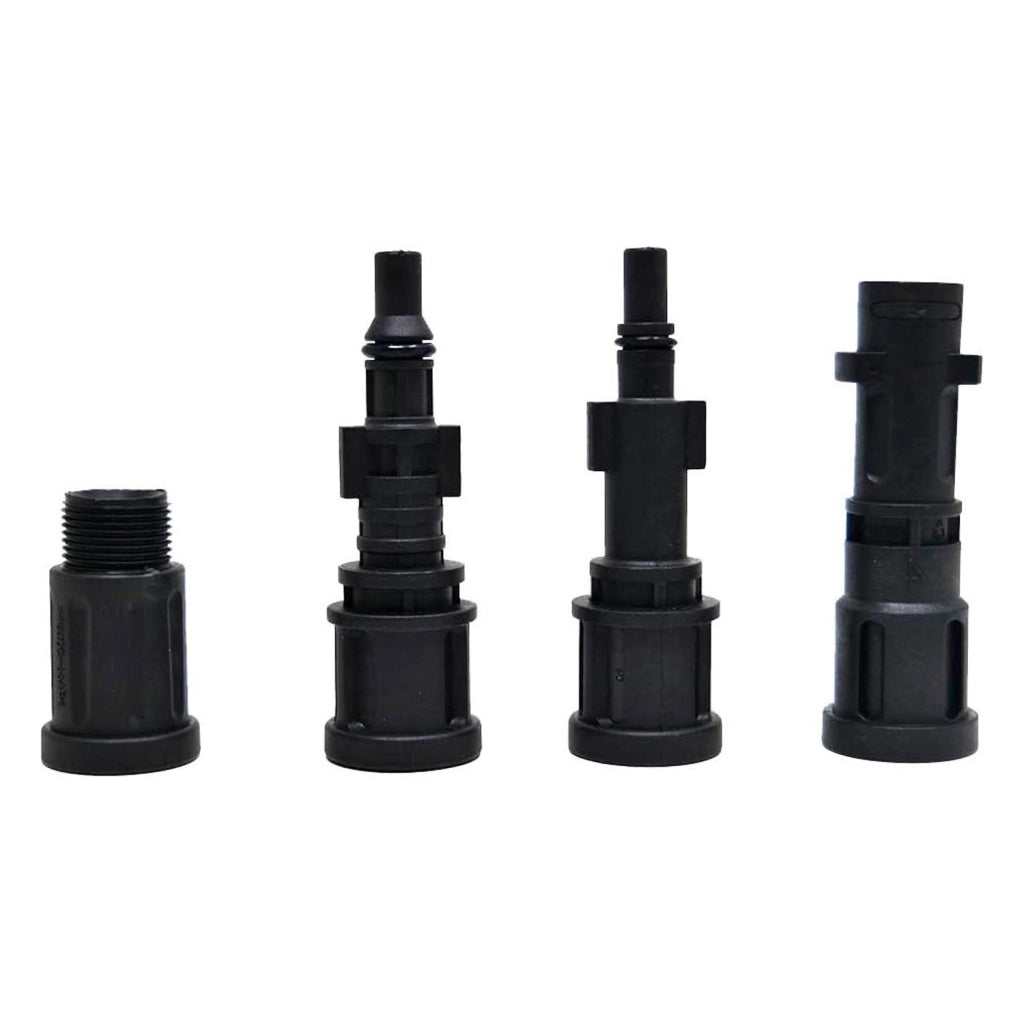 Sonda Sturatubi Da 15 M Per Idropulitrice Alta Pressione Con Sistema Antipiega Indicatori ad Anello Connettore in Rame 4 Adattatori Universali PVC Resistente Fino a 160 Bar Per Pulizia Tubazioni Nero