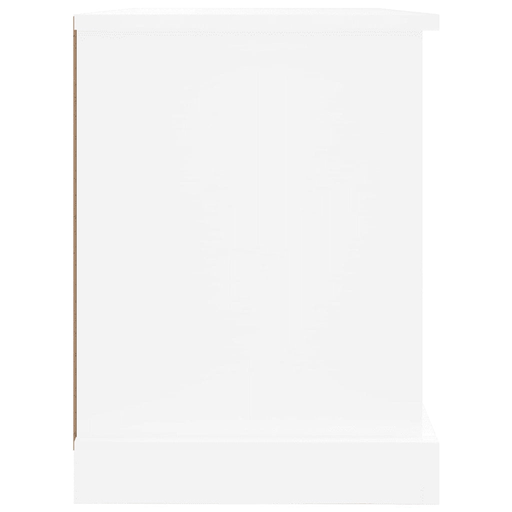 Mobile Porta TV Bianco 73x35,5x47,5 cm in Legno Multistrato 816168
