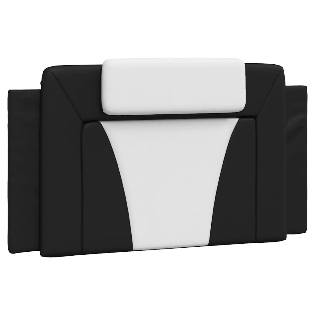 Cuscino Testiera Viana Nero e Bianco 100 cm in Similpelle CFW3155000