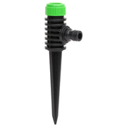 Irrigatori Rotanti 6 pz Verdi e Neri 3x6x19,5 cm ABS e PP 154449