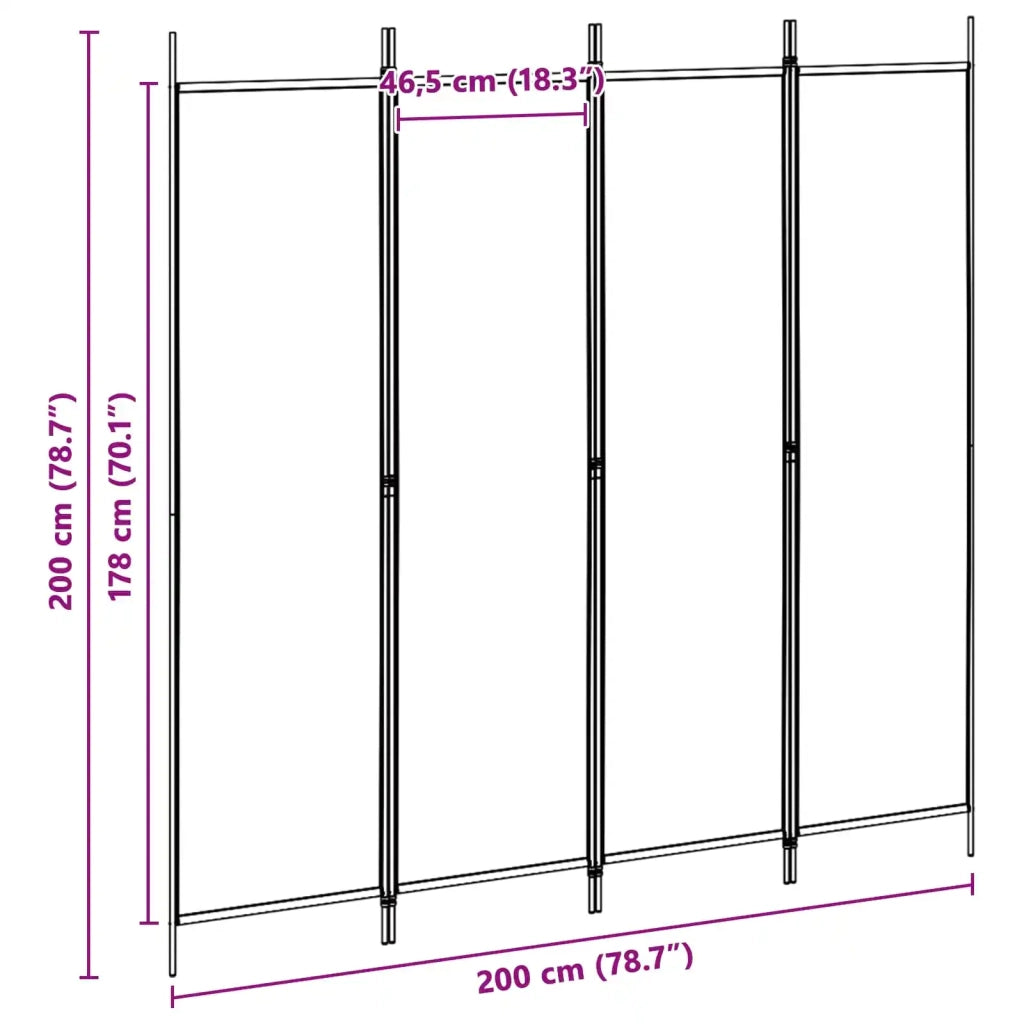 Divider per stanze | Paravento | Divisorio Ambienti acciaio in poliestere
